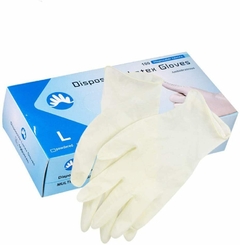 CAJA DE GUANTES LÁTEX X 100 UNIDADES LARGE - GENERICOS (1537)