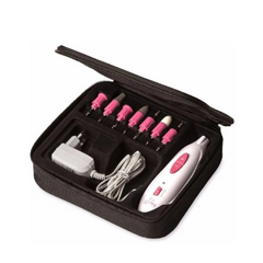 GAMA NAIL CARE SET DE CUIDADO DE UÑAS NAILS SPA + ESTUCHE COSMÉTICO + 7 CABEZALES (8023277130715)