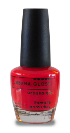 URBANA GLOSS ESMALTE HIPOALERGÉNICO EFECTO GEL- 28 ROSA PINK X 14ML (UG028)