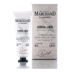 MARCHAND D´AROMES CREMA PARA MANOS X 80G - VERBENA Y LIMÓN (7795513226735)