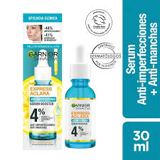 GARNIER SKIN ACTIVE SÉRUM EXPRESS ACLARA ANTI-IMPERFECCIONES ANTI-MANCHAS 30ML (7509552875461)