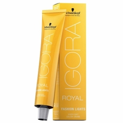 SCHWARZKOPF TINTURA IGORA ROYAL FASHION LIGHTS L-57 DORADO COBRIZO X 60ML (7702045531886)