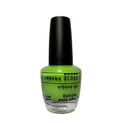 URBANA GLOSS ESMALTE HIPOALERGÉNICO EFECTO GEL- 58 VERDE SANDÍA X 14ML (UG058)