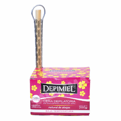 DEPIMIEL CERA DEPILATORIA EN LATA NATURAL DE ABEJAS X 200G (7794728011174)