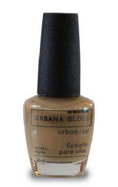 URBANA GLOSS ESMALTE HIPOALERGÉNICO EFECTO GEL- 108 DULCE DE LECHE X 14ML (UG108)