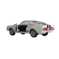 Miniatura Shelby Gt-500 1967 Kinsmart 1:38 Branco - Imports Bazar - 12 anos no Mercado!