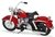 Harley Davidson 1958 FLH Duo Glide 1:18 Maisto - comprar online