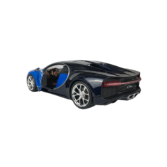 Miniatura Bugatti Chiron Azul 1:18 Bburago - loja online