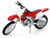 Moto Honda CRF450R Maisto 1:12 Vermelha
