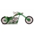 Miniatura Moto Chopper Verde 1:12 New Ray - comprar online