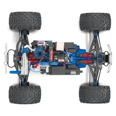 Traxxas 1:10 Revo 3.3 Nitro Truck RTR With TSM 2020 Azul na internet