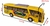 Ônibus Coach com detalhes 1:64 Amarelo - comprar online