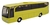 Ônibus Mercedes Benz Travego Welly 1:50 Amarelo