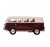 Vw Kombi Nacional Metal 1962 Kinsmart 1:32 Marrom - comprar online