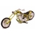 Miniatura Moto Chopper Amarela 1:12 New Ray - loja online