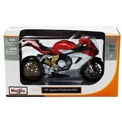 Moto Mv Agusta F3 Serie Oro 2012 - 1:12 Maisto na internet