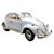 Volkswagen Fusca 1967 escala 1:18 Die Cast Branco - Imports Bazar - 12 anos no Mercado!