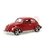 Volkswagen Fusca escala 1:18 Die Cast Esportivo Vermelho