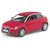 Audi A1 Ano 2010 Kinsmart 1:32 Vermelho