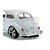 Imagem do Volkswagen Fusca escala 1:18 Die Cast Esportivo Branco