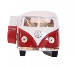 Vw Kombi Nacional Metal 1962 Kinsmart 1:32 Vermelha na internet