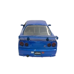 Imagem do Nissan Skyline Gt-r R34 Brian Fast Furious 1:32 Jada