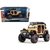 Miniatura Jeep Wrangler Unlimited 2015 Areia 1:24 Maisto na internet