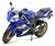 Miniatura Yamaha Azul Yzf-r1 Welly 1:10