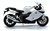 Miniatura Moto Bmw K1300s 1:10 Welly - comprar online