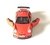 Miniatura Porsche 911 GT3 RS 2010 Kinsmart 1:36 Laranja - comprar online