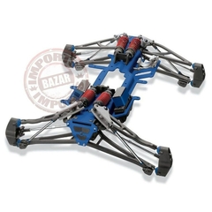 Imagem do Traxxas 1:10 Revo 3.3 Nitro Truck RTR With TSM 2020 Azul