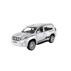 Toyota Land Cruiser Prado Die Cast 1:42 Prata