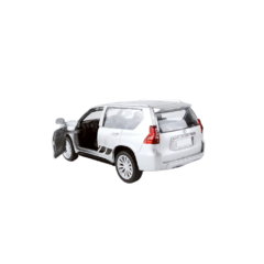 Toyota Land Cruiser Prado Die Cast 1:42 Prata - Imports Bazar - 12 anos no Mercado!