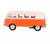 Vw Kombi Nacional Metal 1962 Kinsmart 1:32 Laranja e Bege - comprar online