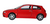 Miniatura Alfa 147 Gta 1:32 Kinsmart Vermelho - comprar online