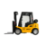 Empilhadeira com fricção Die Cast 1:32 Forklift - comprar online