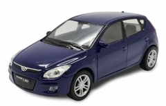 Miniatura Hyundai I30 welly 1:32 Azul