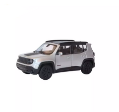 Jeep Renegade Trailhawk c/ Fricção 1:32 Prata