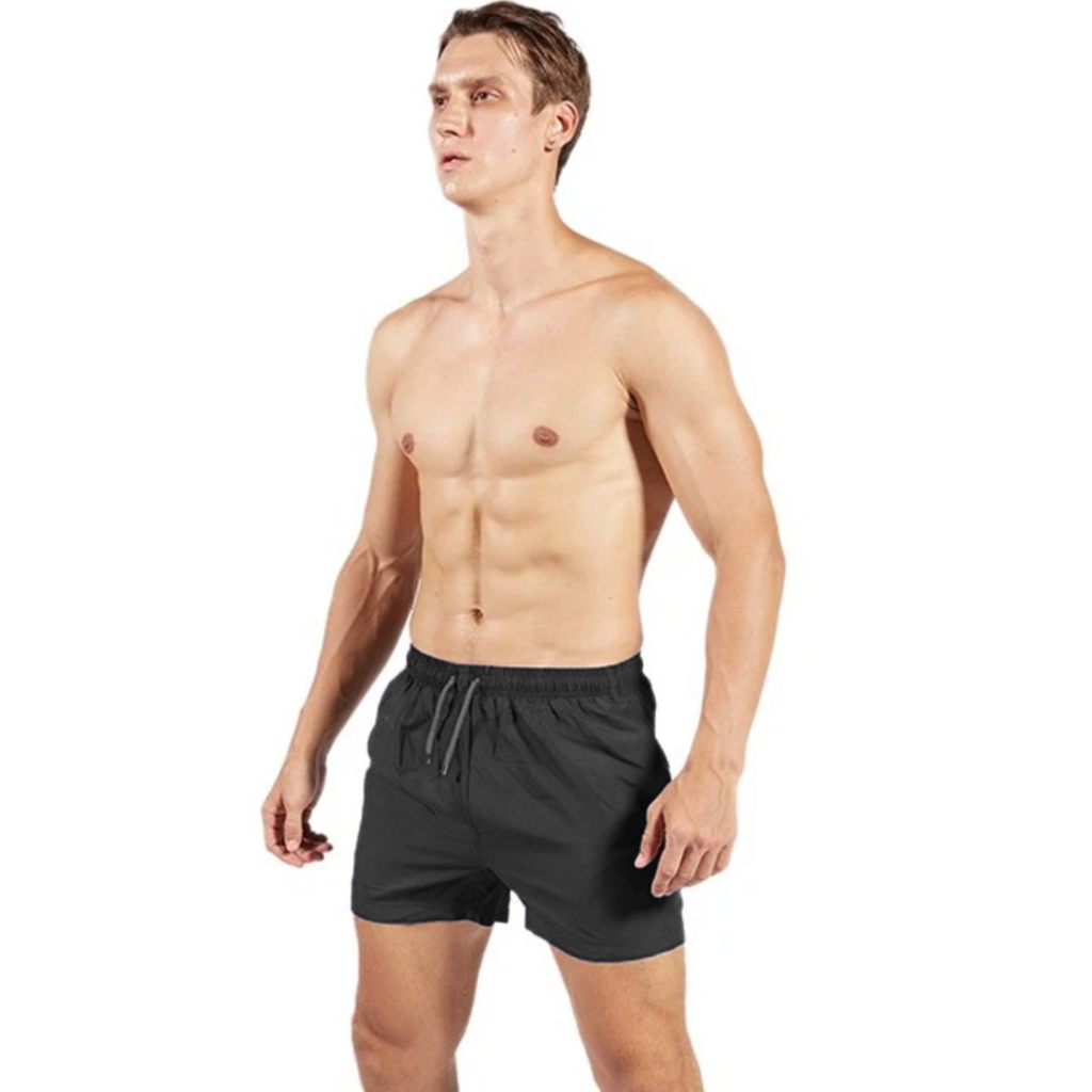 Short de baño negro hotsell