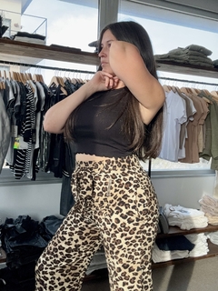 Pantalón animal print by Zambelli - tienda online