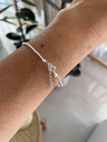 Pulsera estrella con mosqueton - comprar online