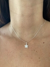 Collar con estrella en pave