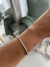 PULSERA CUBIC BAGUETTE DANUBIO CON CIERRE