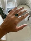 Anillo trebol verde