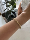 Pulsera Herradura acero gold