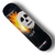 Imagem do Shape Maple ENJOI - Skull and Flames , Black - 8.5''