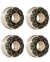 RODAS BONES original WHEELS X-Formula Gold Chain 54mm V1 Standard 97A 4pk - comprar online