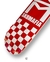 Shape SK8MAFIA Maple Checkered Red 8.0'' - loja online