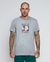 CAMISETA RVCA CONTROL BURN Cinza