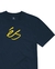 Camiseta ÉS MID Script TEE Navy/yellow - comprar online